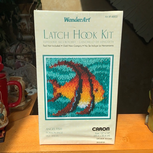 Wonderart | Toys | Angel Fish Latch Hook Kit | Poshmark